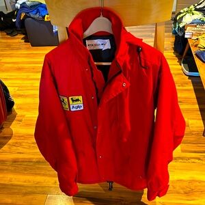 Ferrari red Winter Jacket size M. In very good condition used few times only.